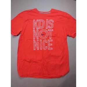 Nike Graphic Red Tee with White Accents